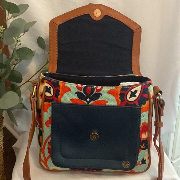 Spartina 449 | Daufuskie Island | Waving Girl | Bayley |shoulder | linen | purse - Picture 10 of 16